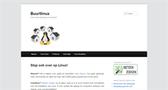 Desktop Screenshot of buurtlinux.nl