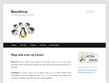 Tablet Screenshot of buurtlinux.nl